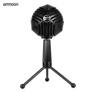 Ammoon GM-888 USB Condenser Microphone Ball-shaped Mic with mini tripod